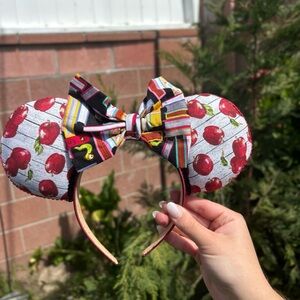 Teacher Patterned Mickey ears
